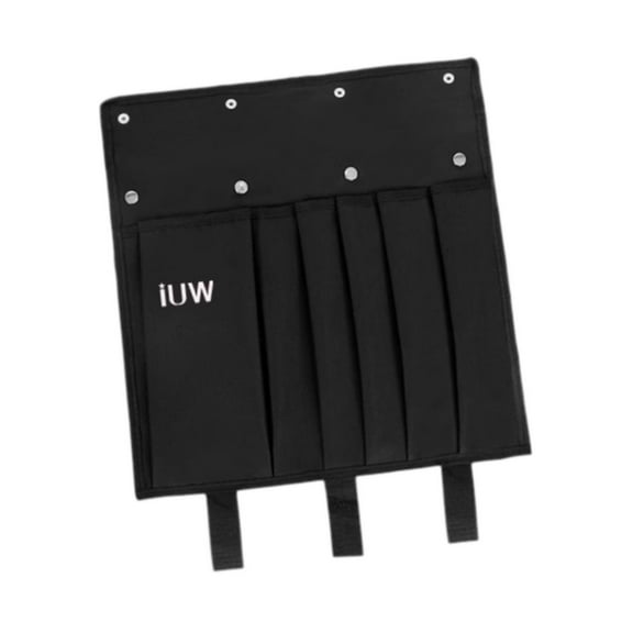 figatia Fishing Rod Holder Bag Fishing Gear Bag Rollable Foldable Detachable Multi Pockets Container,for Camping Cart Outdoor Green