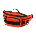 thumbnail image 1 of figatia Fishing Tackle Bag Chest Pack Oxford Pack Crossbody Organizer Waist Pack Fishing Bag Fishing Fanny Pack Camping Outdoor Orange, 1 of 8