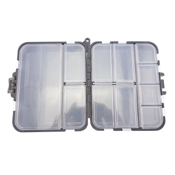 figatia Fishing Tackle Box Airtight Storage Box for Hooks Freshwater Saltwater Baits