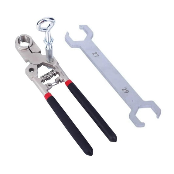 figatia Floor Heating Pipe Removal Pliers, Special Pipe Wrench Tools ,Floor Heating Repair Pipe Pliers ,Wrench for Floor Heating with Wrench