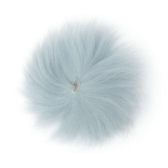 figatia Fly Tying Comfortable Durable Fiber Hairy Faux Streamer Hair Fly Tying Material for Freshwater Saltwater Fishing Jigs Blue