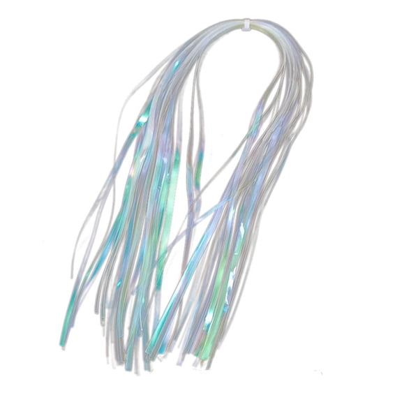 figatia Fly Tying Thread Fly Fishing Wire Accessories Fly Tying Material Reflective for Saltwater Striped Bass Freshwater Carp Salmon Width 3mm