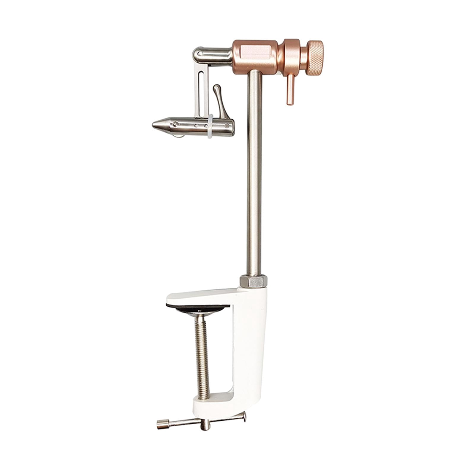 figatia Fly Tying Vise, Clamp Mounting Tying Vise, Fishing Tackle Manufacturing, Alloy, Portable Fishing Fly Tying Tools, Fly Tying Tool 26x6cm Rotatable