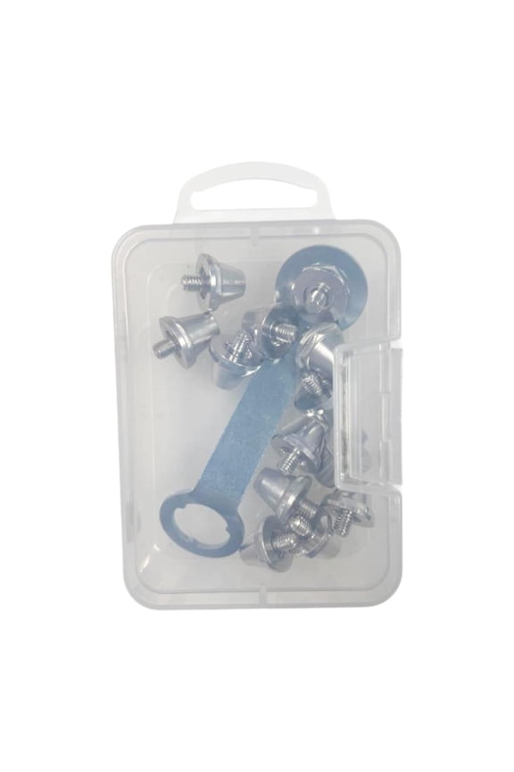 Football Boot Studs Football Shoe Spikes M5 Threaded 13mm 15mm Portable Professional Anti Slip Replacement Studs Soccer Studs