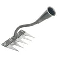 thumbnail image 1 of figatia Garden Rake Lawn Loosening Practical Sturdy Versatile Heavy Duty Hand Tool for Gardening Outdoor Homeowners Yard Cultivating 5, 1 of 8