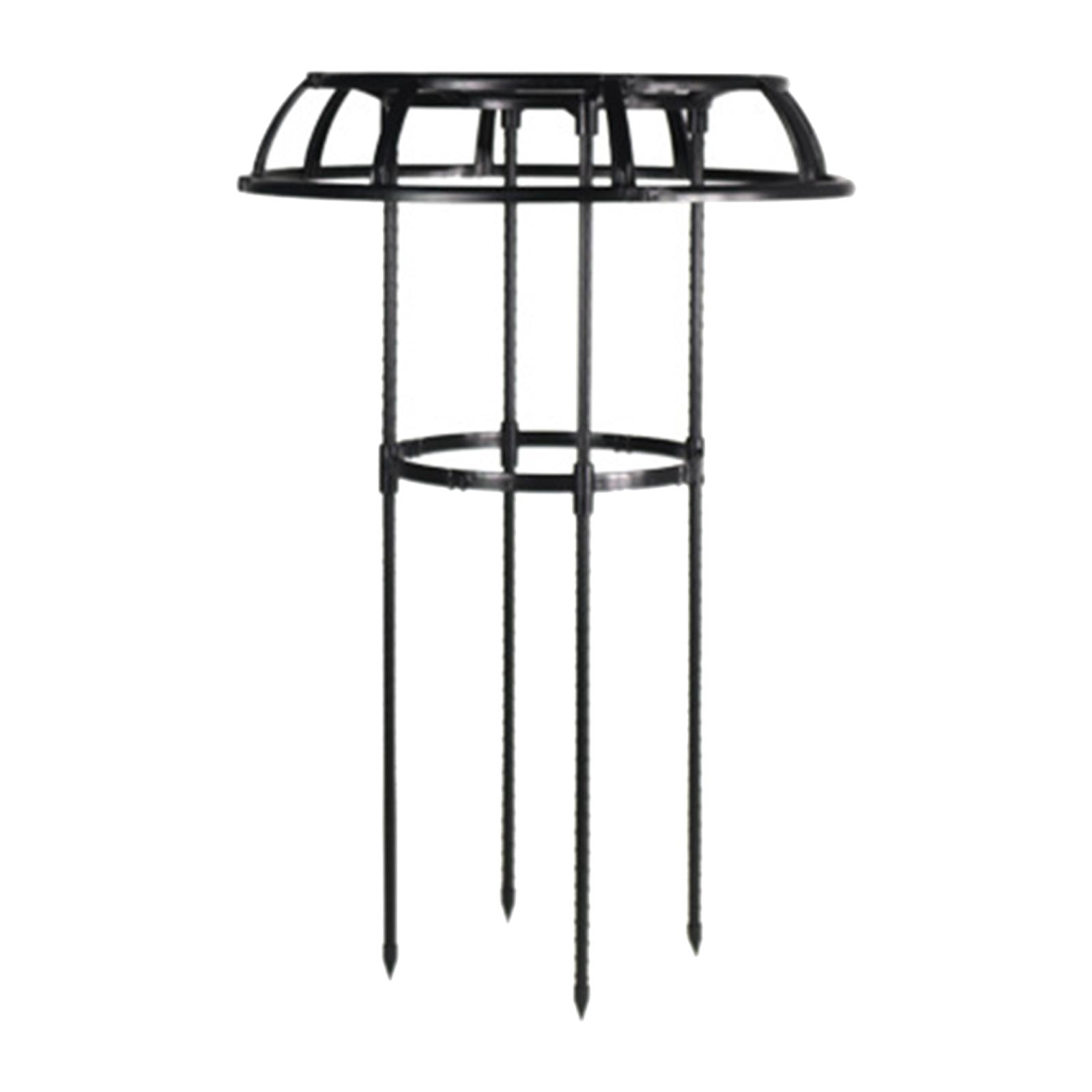 figatia Garden Trellis Plant Support Trellis Decorative Tools Black Vertical Multipurpose,Metal Plant Trellis Tomato Cage for Flowers 75x50cm