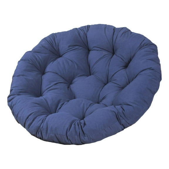 figatia Hammock Chair Cushion ,Garden Pod Chair Mat,Lightweight ,Swing Chair Pad ,Outdoor Chair Seat Cushion ,for Living Room Balcony dark blue