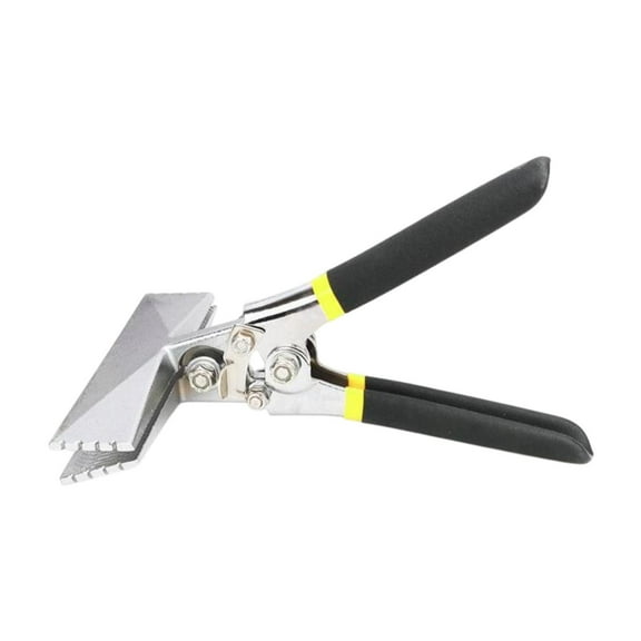 figatia Hand Seamers Sheet Metal Tools Sheet Metal Bending Pliers,Sheet Metal Seamer Hand Seamer Seaming Plier Metal Bender Tool 150mm Straight Head