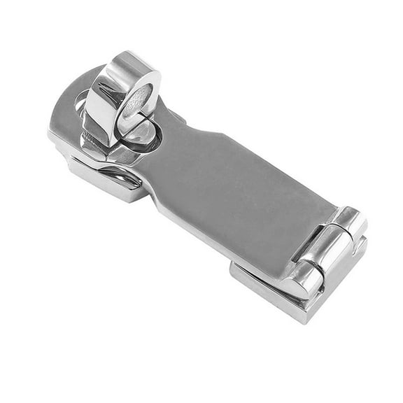 figatia Heavy Duty Door Hasp,Door Hasp Latch Swivel Staple Hasp with Turning Padlock Eye Mount for Yachts, RV, Fishing Boats