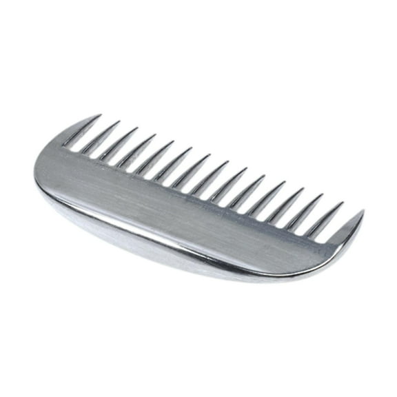 figatia Horse Comb Curry Comb Portable Removing Tangles Pet Comb Horse Mane and Tail Comb for Horse All Dogs Types Shedding Long Hair