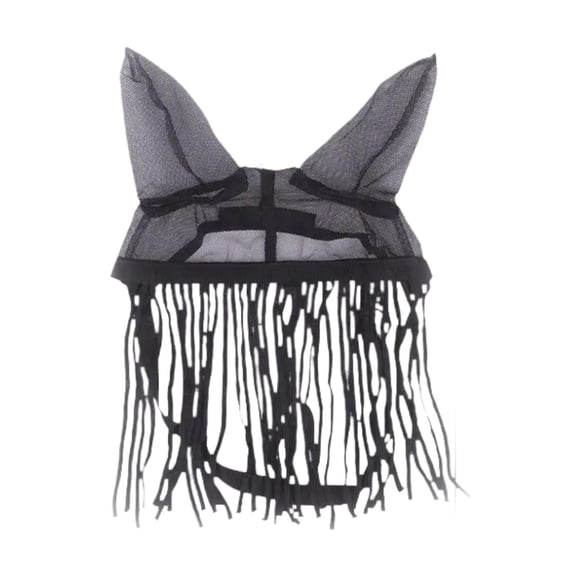 figatia Horse Fly Cover Breathable with Tassels Equestrian Standard Horsewear L