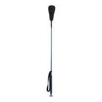 figatia Horse Riding Crop Equestrianism Soft Rubber Anti Slip Horse Riding Blue