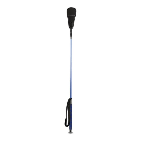 figatia Horse Riding Crop Equestrianism Soft Rubber Anti Slip Horse Riding Blue