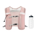 thumbnail image 1 of figatia Hydration Vest Daypack Cycling Hydration Pack for Cycling Marathoner Jogging Pink, 1 of 8