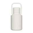 thumbnail image 1 of figatia Insulated Water Bottle Portable Gift with Handle for Outdoor Fishing Cycling Beige, 1 of 8
