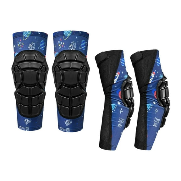 figatia Kids Knee Pad Elbow Pads Knee Brace Guards for Children Girls Boys Snowboard M M