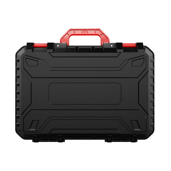 figatia Maintenance Tool Storage Box with Handle Vehicle Tool Case Drop Resistant Multifunctional for Outdoor Accessories Lightweight 428x303x131mm