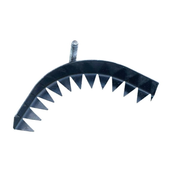 figatia Manganese Steel Gardening Removal Tool Garden Rake with Multiple Tines for Lawn Yard Plowing Heavy Duty Multifunctional B