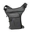 thumbnail image 1 of figatia Mens Waist Bag Men Drop Leg Bag Fanny Pack Adjustable Strap Pouch Casual Crossbody Bag Thigh Bag for Outdoor Hiking Traveling Gray, 1 of 8