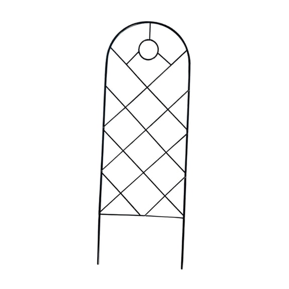 figatia Metal Garden Trellis Grid Flower Stand Structure for Patio Landscape Outdoor