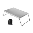 thumbnail image 1 of figatia Mini Camping Table Folding Foldable with Carrying Bag for Tour Yard Barbecue, 1 of 8