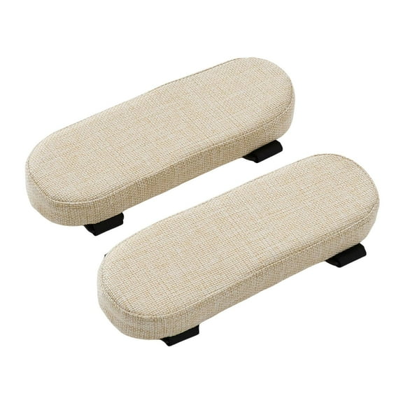 figatia Office Chair Armrest Pad Thick Arm Padding for Computer Chair Sofa Recliners Beige
