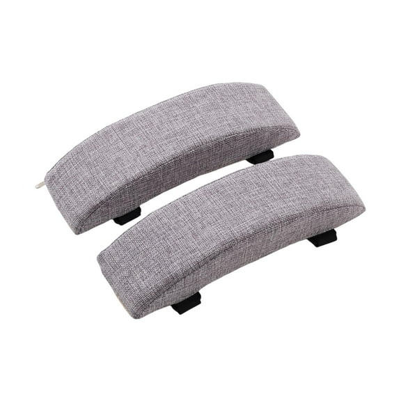 figatia Office Chair Armrest Pad Thick Arm Padding for Sofa Recliners Computer Chair Light Gray