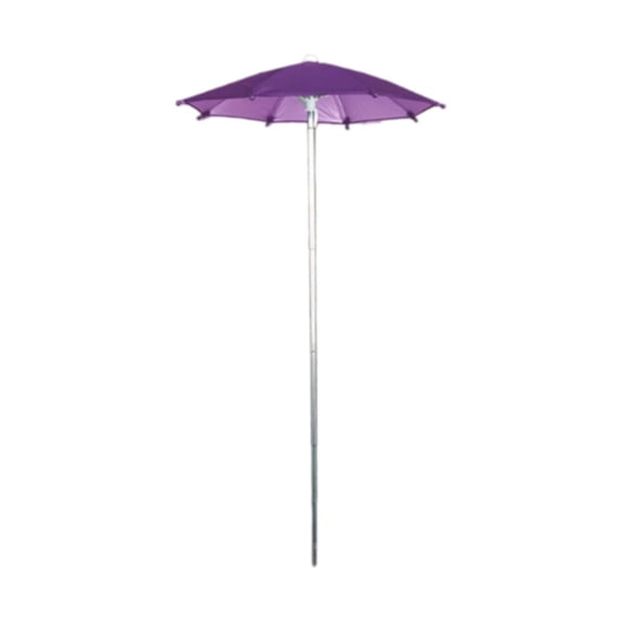 figatia Outdoor Plant Umbrella Plant Shade Cover for Yard Flowers Potted Garden Beds Purple