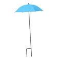 thumbnail image 1 of figatia Plant Umbrella Garden Umbrella Lightweight 20 inch Versatile Shade Cloth for Outdoor Plants for Patio Backyard Flower Outside Blue, 1 of 8