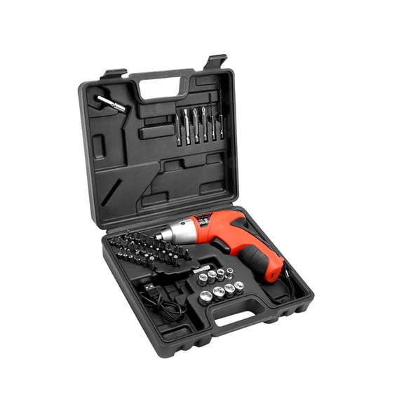 figatia Portable Screwdriver Set Cordless Electric Screwdriver 3.6V Home DIY Sturdy Rechargeable Precision Screwdriver Set