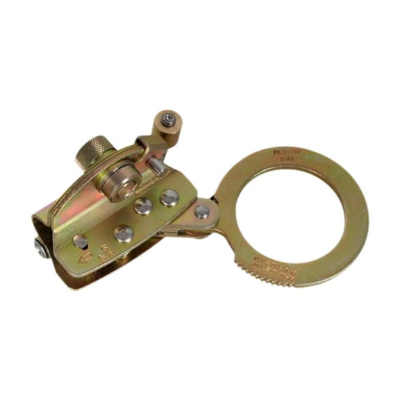 figatia Rope Grab Ascender for 16mm Rope Climbing Gear Limiter Supplies Fall Protection Gear Auto Locking Equipment for Outdoor Roofing