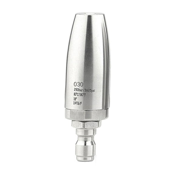 figatia Rotating Nozzle for Pressure Washer Accessories Sturdy Stainless Steel 030 Orifice