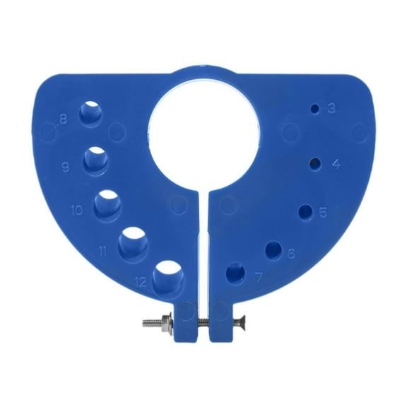 figatia Sharpener Grinding Attachment Easy Installation Sharpening Guide Tool Angle Grinder Accessories Blue