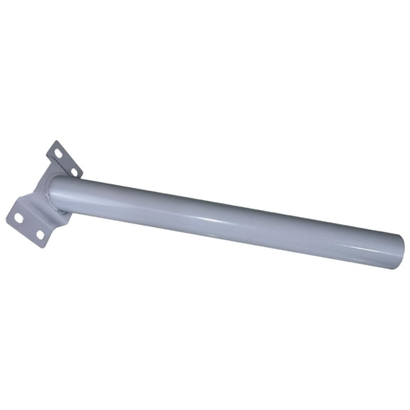 figatia Solar Lighting Mounting Bracket Extension Mounting Arm Light Fixture Bracket Pole Light Pole Mounting for Barn Lamp Post Tree White