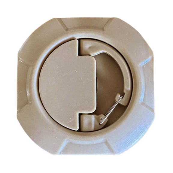 figatia Tent Canopy Hook Gear Tent Light Hook for Backpacking Outdoor Activities BBQ Khaki