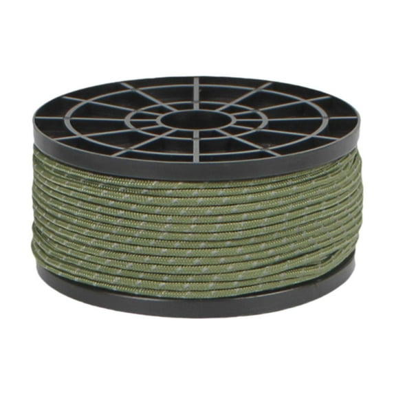 figatia Tent Guide Rope Multipurpose Reflective guyline for Backpacking Fishing Tarp Green