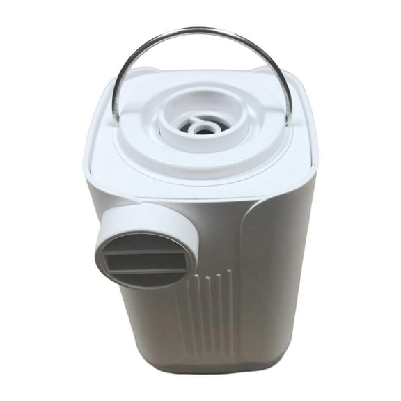 figatia Tiny Electric Pump Inflate Deflate Portable Mini Multipurpose Air Mattress Pump Camping Light for Pool Toys Hiking Outdoor Camping