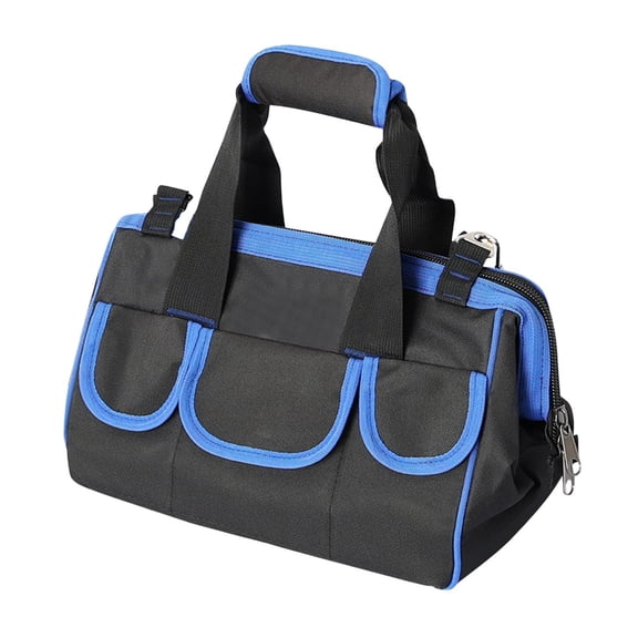 figatia Tool Bag Organizer Tool Tote Bag Adjustable Shoulder Strap Tool Bag Electrician Tool Tote for Tech Electricians Tool Storage