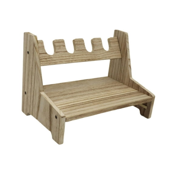 figatia Tool Organizer Tools Holder Practical Multipurpose Accessories Sturdy Wood Rack Display Stand for Bathroom Workshop Without Drawer