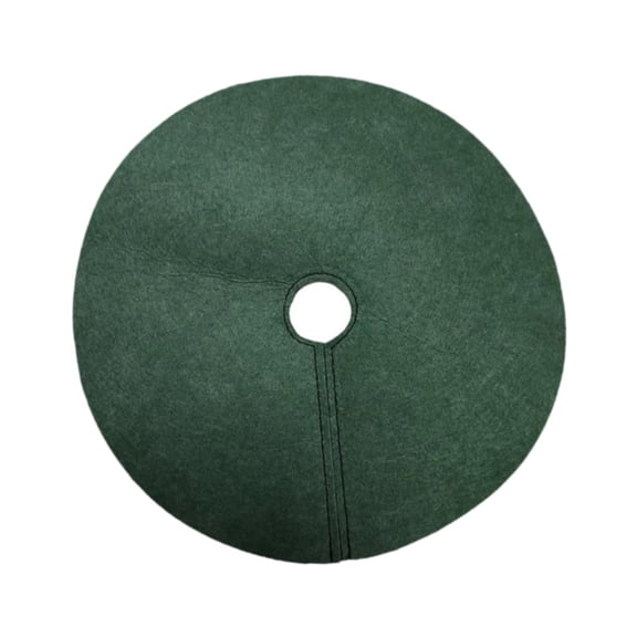 figatia Tree Mulch Rings Protection Mats,Breathable,Cloth Cover Gardening Reusable with Hole Fruit Tree Protector Weed Barrier Fabric L