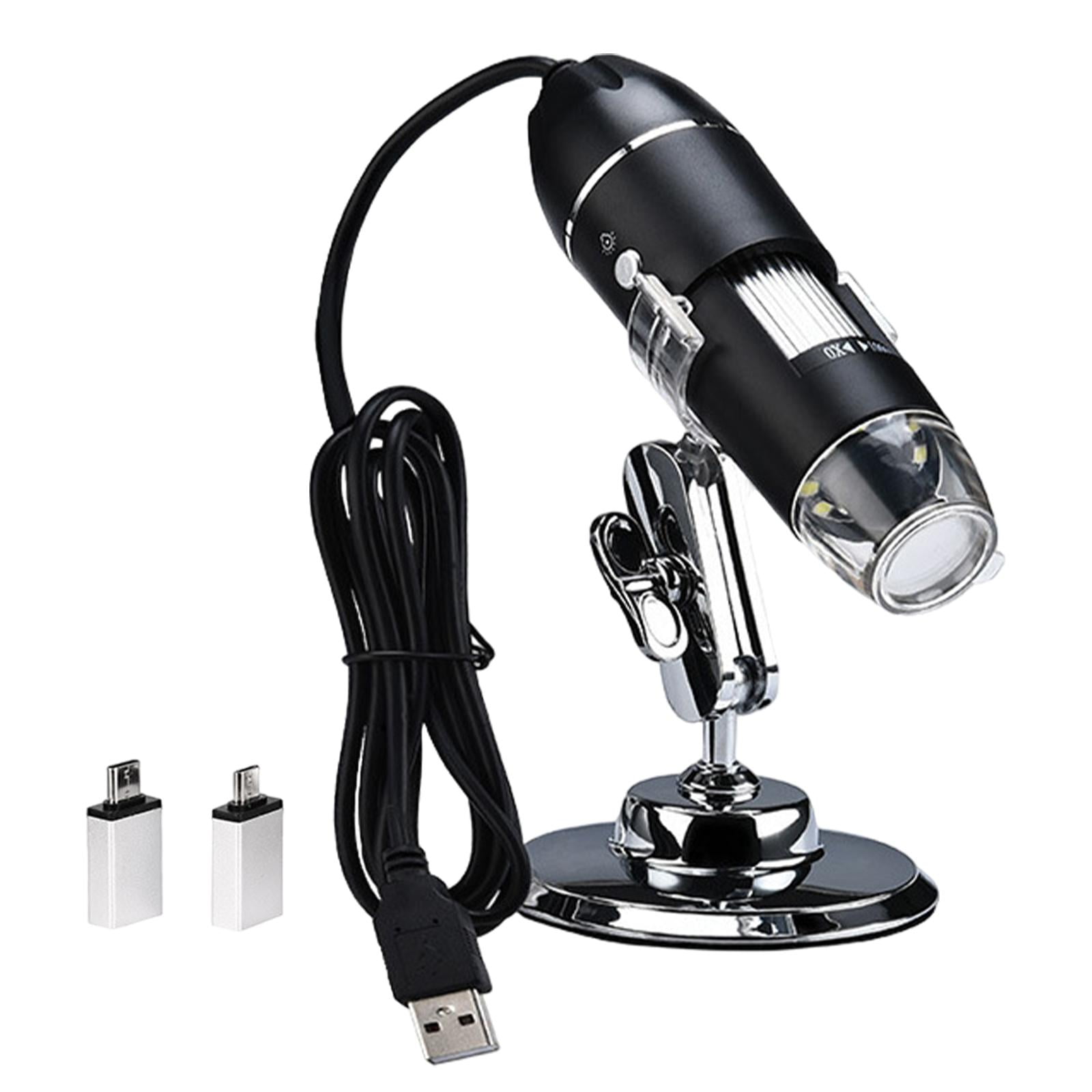 figatia USB Digital Inspection Camera Support Computer Phone Laptop Portable for Watch Repair Industrial Testing 1600X