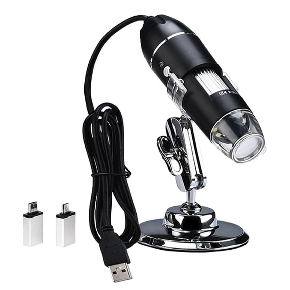 figatia USB Digital Inspection Camera Support Computer Phone Laptop Portable for Watch Repair Industrial Testing 1600X