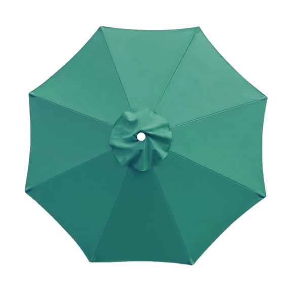 figatia Umbrella Canopy Sturdy Portable Parasol Canopy for Balcony Outdoor Courtyard Dark Green