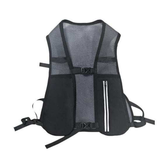 figatia Vest Lightweight Adjustable for Men Women Runner Rucksack Pack Breathable for Hiking Mountaineering Cycling Jogging