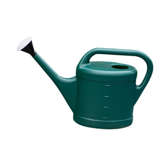 figatia Watering Can Gardening Tool Comfortable Handle Sprinkler Head Sprinkling Kettle Garden Watering Pot for Farm Plants Farmhouse 5L