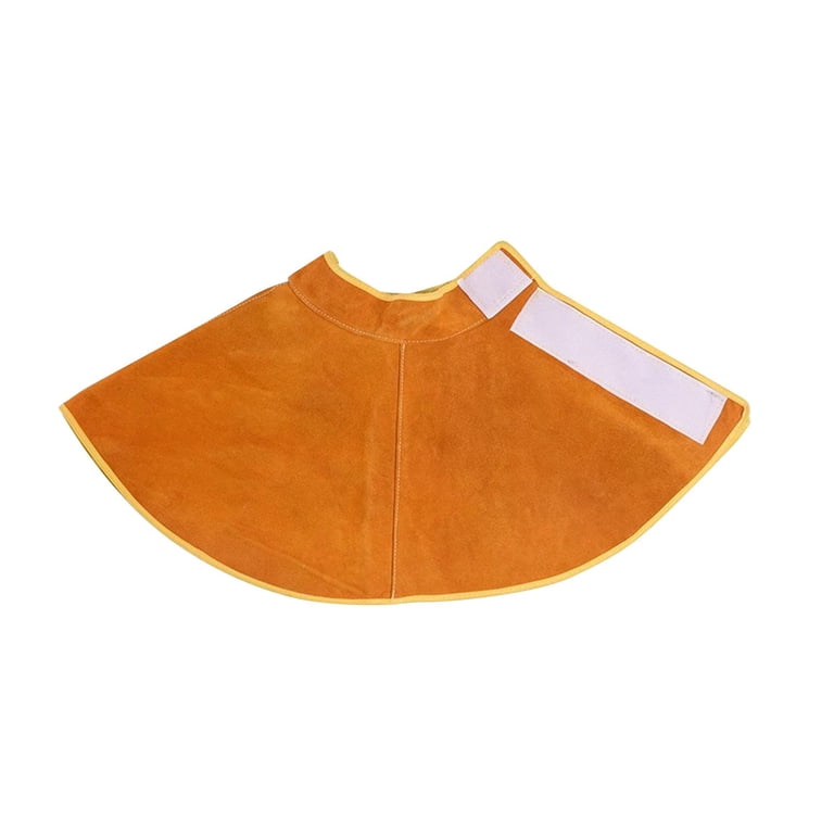 Cowhide Leather Welding Hood – Breathable Shawl Hat With Neck Drape For Heat & Spatter Protection
