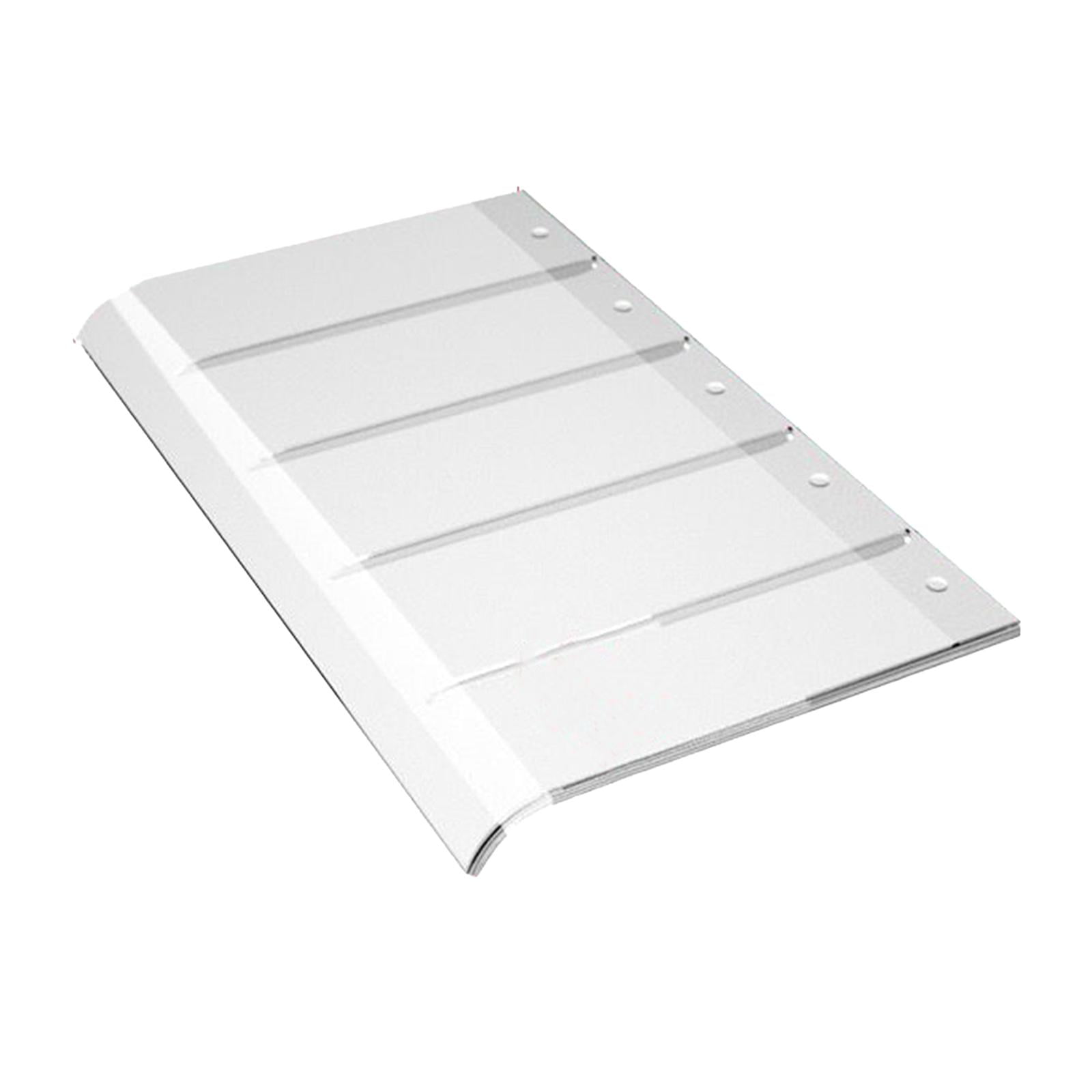 figatia Window Canopy Patio Awning Canopy Clear PC Cover No Pole Needed Door Patio Canopy Wall