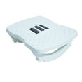thumbnail image 1 of figatia under Desk Rocking Foot Rest Feet Support Versatile Non Slip Feet Stand Portable Ergonomic Footstool Foot Stool for Work Home White, 1 of 8