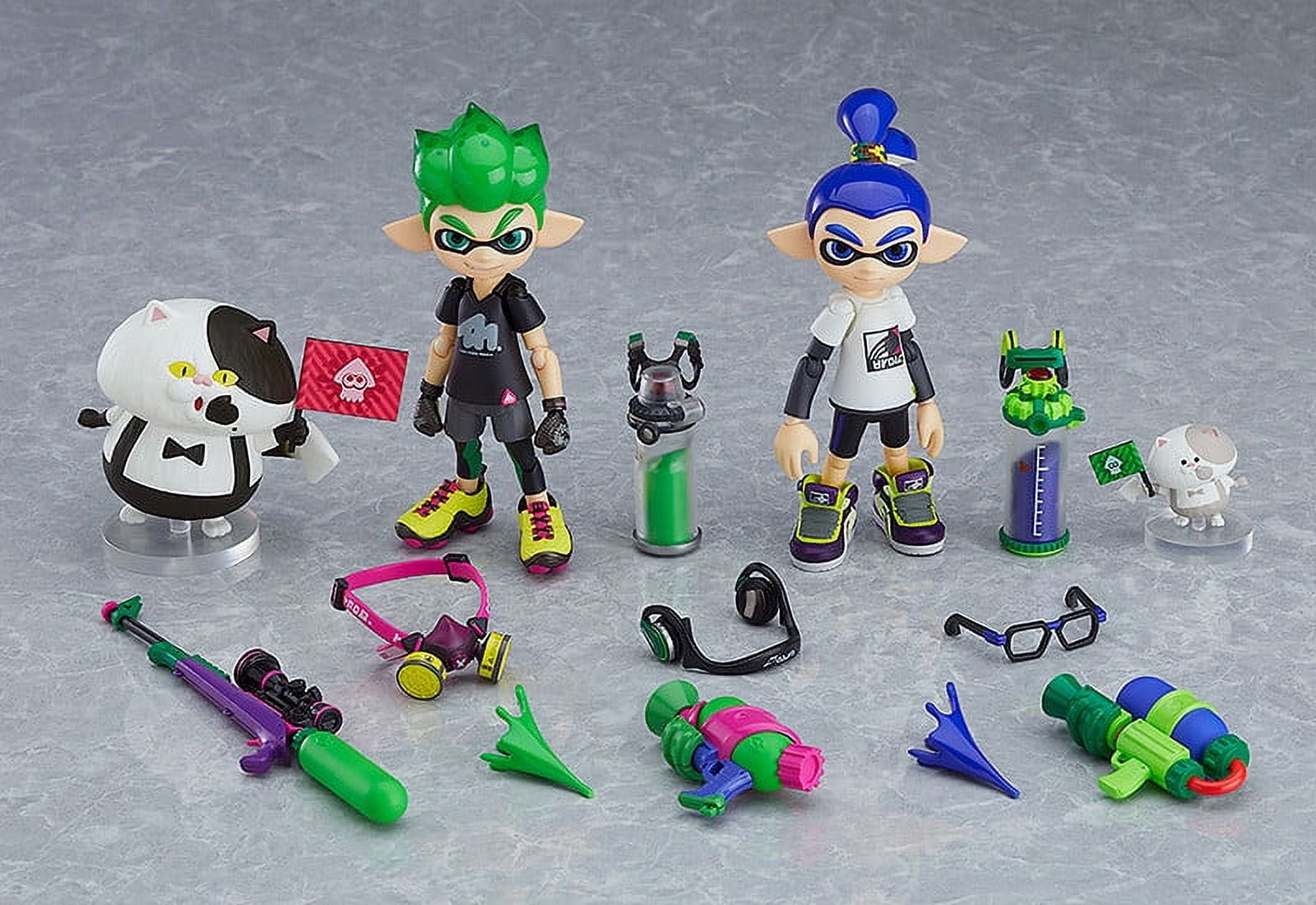Good Smile Splatoon Boy DX Figma Action Figure - Walmart.com