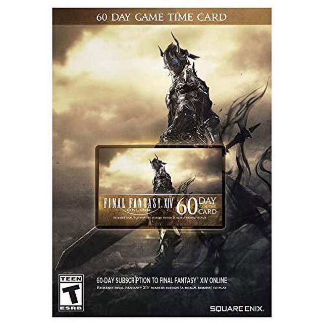 final fantasy xiv a realm reborn 60 day time card